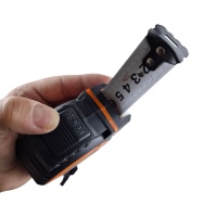 рулетка противоударная с обрезиненным корпусом 5 м × 25 мм, "maximum" 18365 оптом